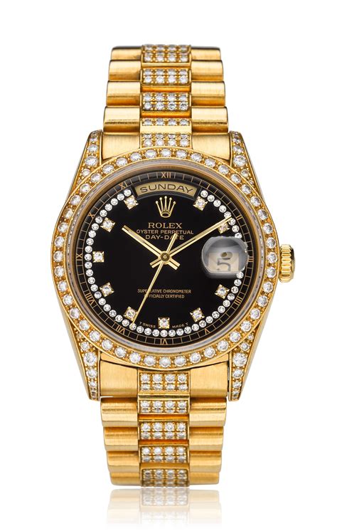 full gold rolex day-date diamond dial|18k gold Rolex with diamonds.